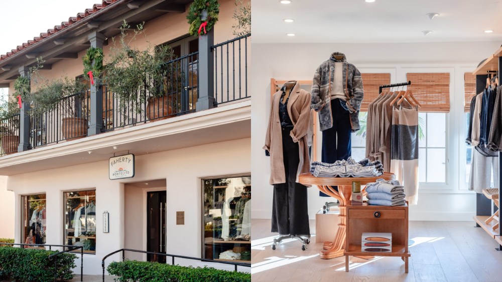 Faherty's Montecito store on Coast Village Road.