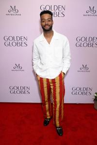Kris Bowers at Golden Globes First-Time Nominee Luncheon at Maybourne Beverly Hills on December 17, 2024 in Los Angeles, California.