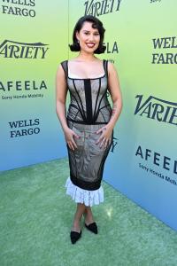 Raye at the Variety Hitmakers Brunch held at nya West on December 07, 2024 in Los Angeles, California.