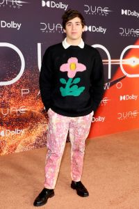NEW YORK, NEW YORK - FEBRUARY 25: Marcello Hernandez attends the "Dune: Part Two" premiere at Lincoln Center on February 25, 2024 in New York City. (Photo by Arturo Holmes/GA/The Hollywood Reporter via Getty Images)