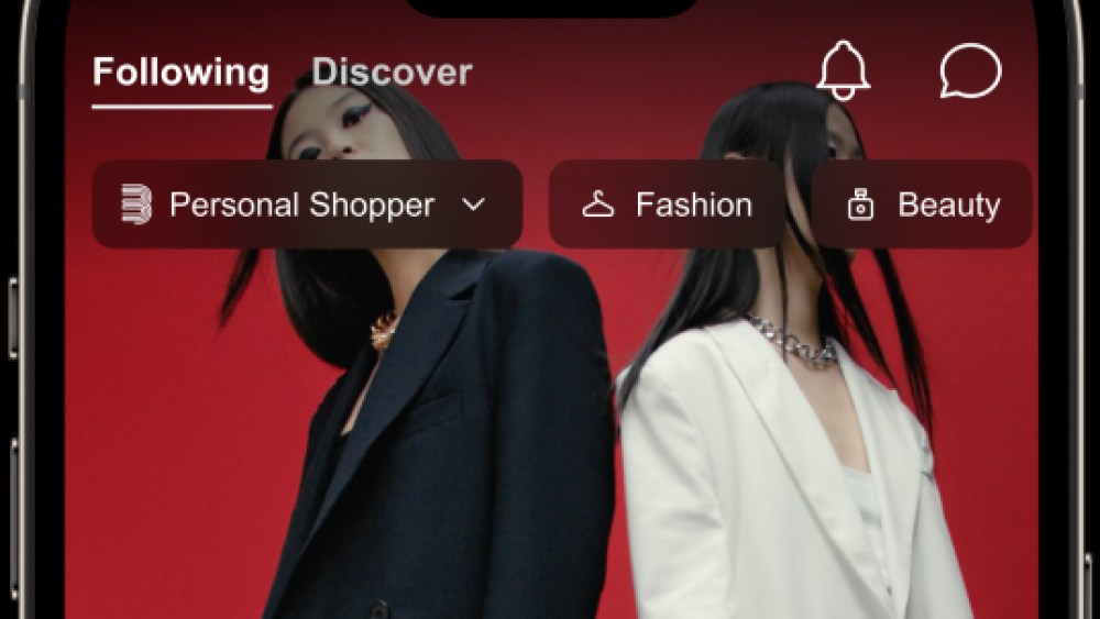 Live shopping styling personal app Paris London New York