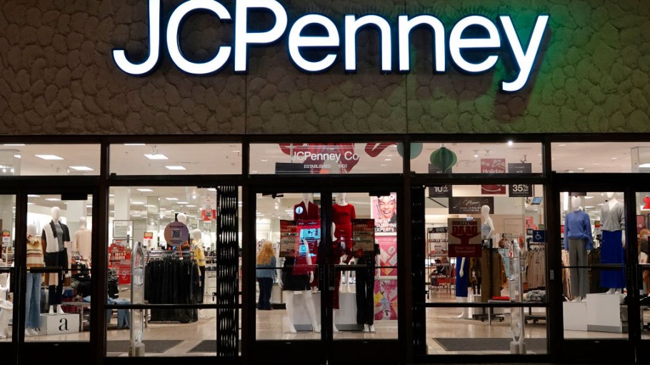 JCPenney sees gains in new customer acquisition and traffic trends, but sales are down and it is still posting losses.