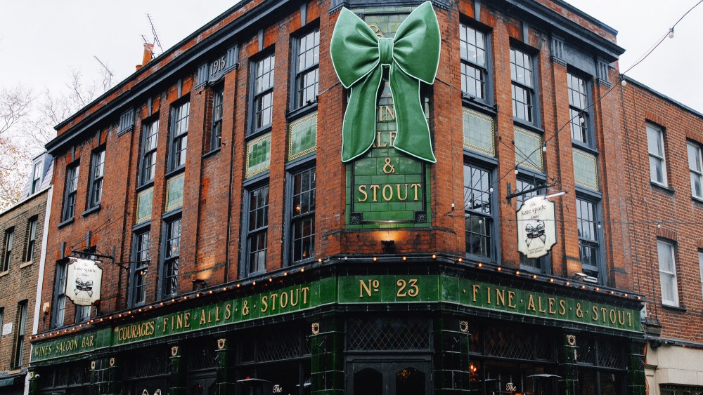 The Kate Spade Arms in London’s Exmouth Market