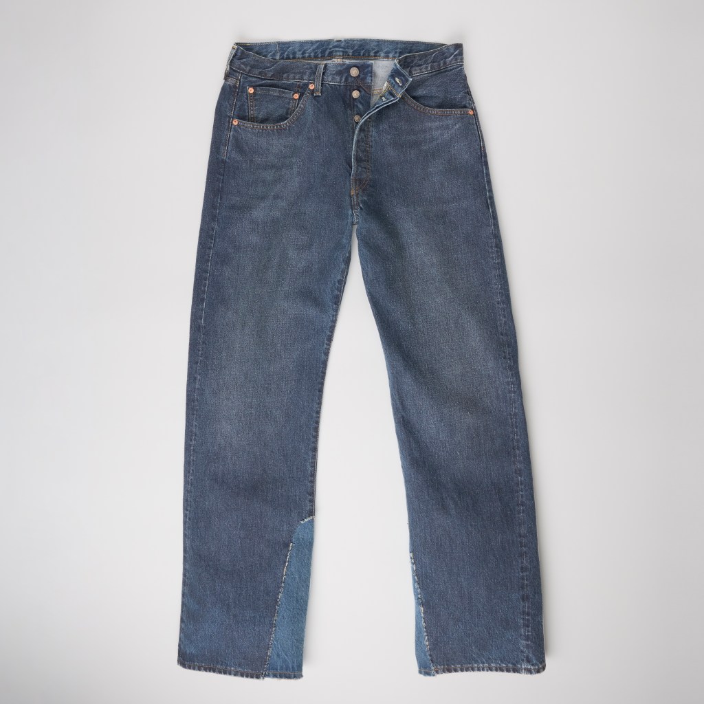 1955 501 jeans with bootcut insert