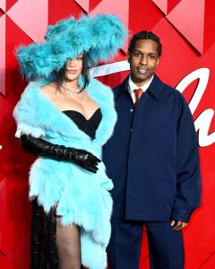 Rihanna, A$AP Rocky at The Fashion Awards 2024 held at the Royal Albert Hall on December 02, 2024 in London, United Kingdom.