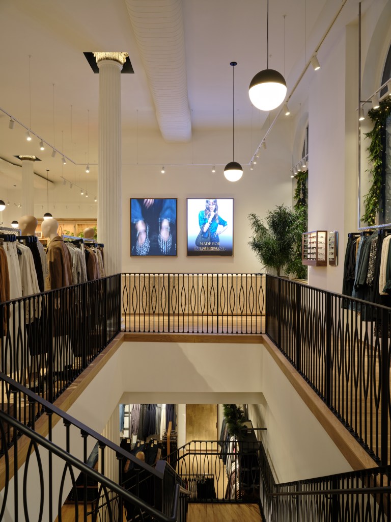 Inside Madewell's SoHo flagship.