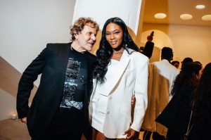 Renzo Rosso and Afiya Bennett