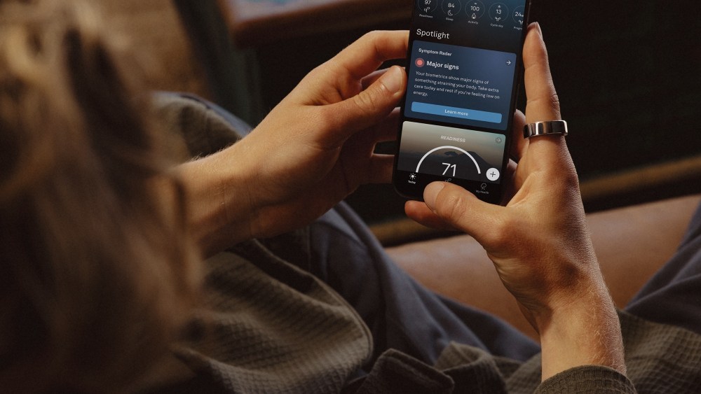 Oura Symptom Radar