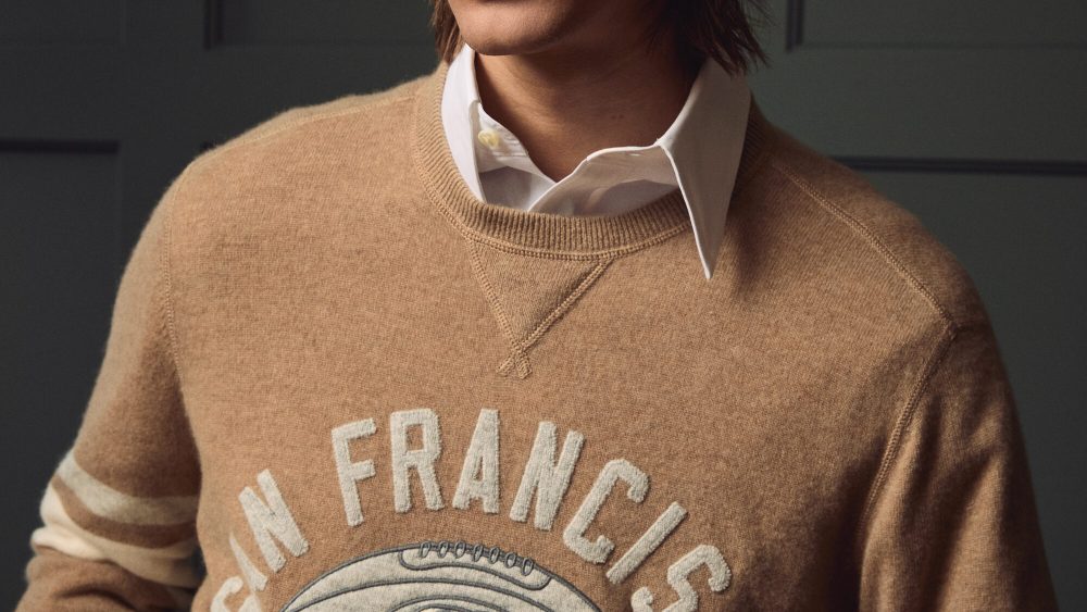 A look from the Todd Snyder + NFL Collection.