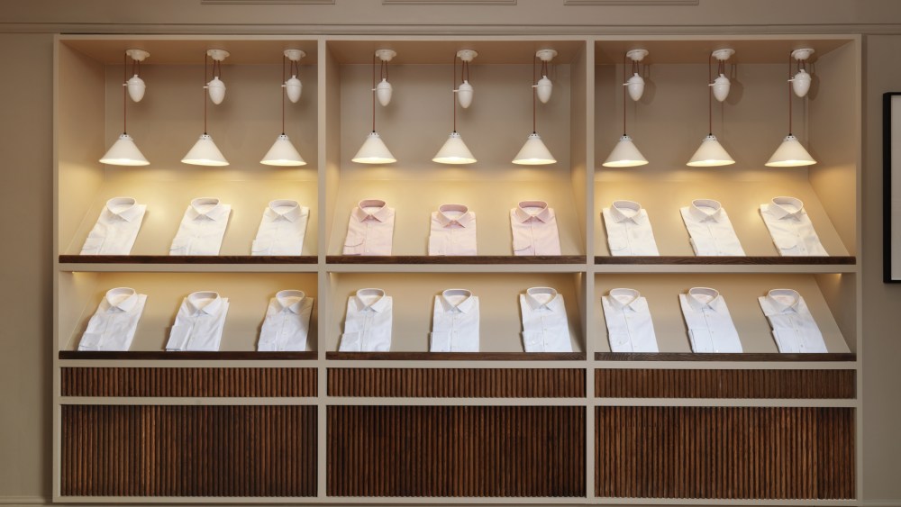 The Thomas Pink store on Jermyn Street in London.