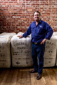 Fourth generation woolgrower Duncan Barber, the owner of Coliban Park, Victoria. Jason Cartwright