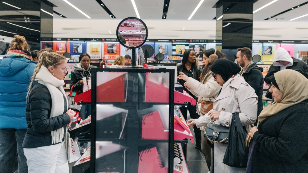 Black Friday shopping in New York.