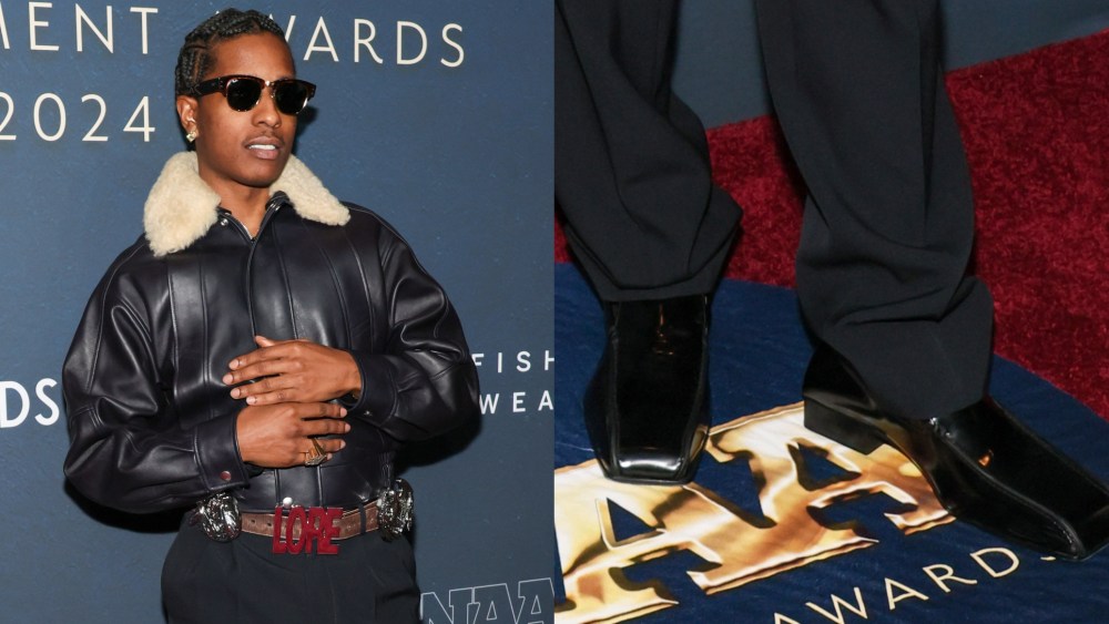 ASAP Rocky 2024 FNAAs red carpet