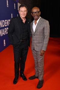 LONDON, ENGLAND - DECEMBER 08: Jason Isaacs and Lennie James attend the 27th British Independent Film Awards at The Roundhouse on December 08, 2024 in London, England. (Photo by Jeff Spicer/Getty Images)
