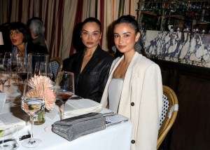 Shanina Shaik and Kelsey Merritt