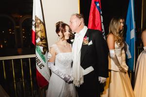 Sarah Pence with her father Colonel Eldon Dryden Pence III