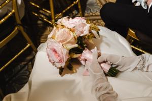 The scene at the 70th Annual Debutante Ball at the Plaza Hotel.