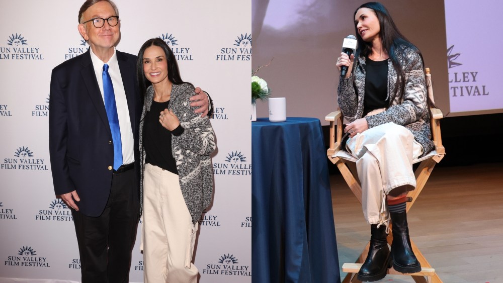 Demi Moore, Falconeri, Sun Valley Film Festival