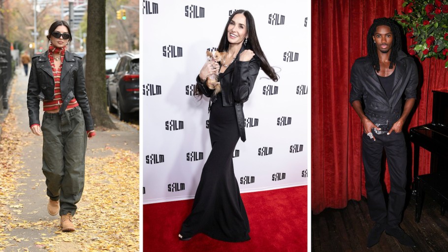 Emily Ratajkowski, Demi Moore and Alton Mason wear pieces from the GapStudio collection.