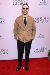 Jordan K. Johnson at Golden Globes First-Time Nominee Luncheon at Maybourne Beverly Hills on December 17, 2024 in Los Angeles, California.