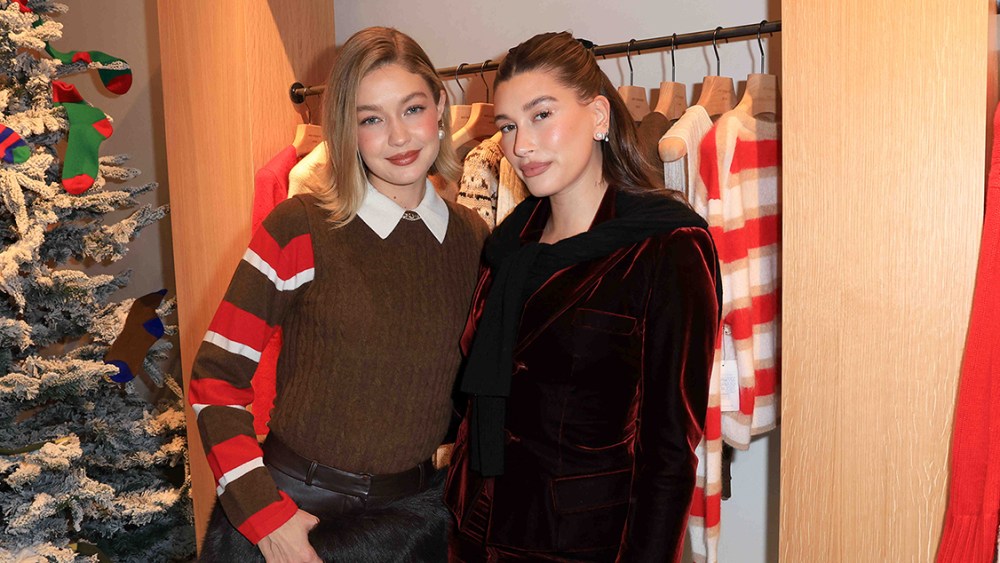 Gigi Hadid and Hailey Bieber, guest in residence store, beverly hills