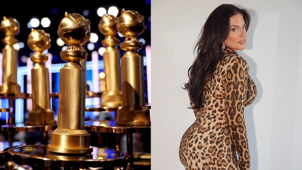 Golden Globe Awards, red carpet, 2025, Ashley Graham