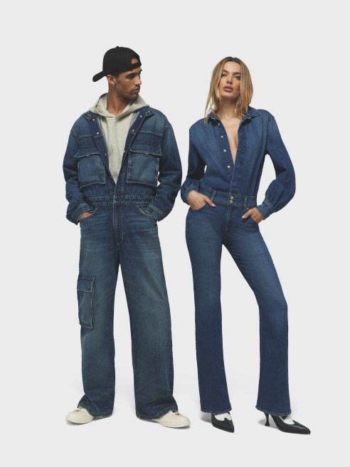 Hudson Jeans and Rivet Utility launched a limited-edition capsule collection of men’s and women’s jumpsuits.