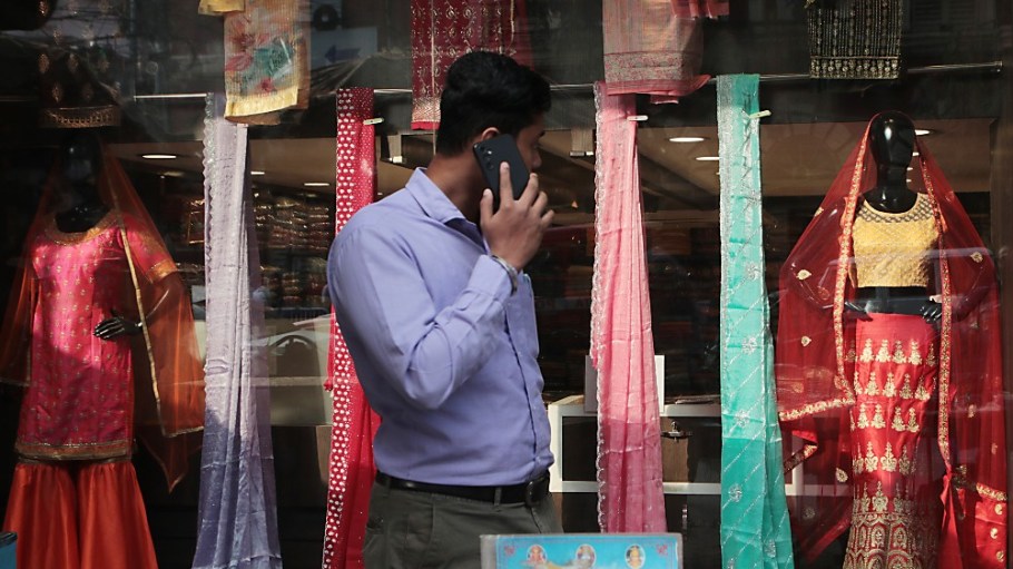 A garment shop in Kolkata, India, on Nov. 26, 2024.