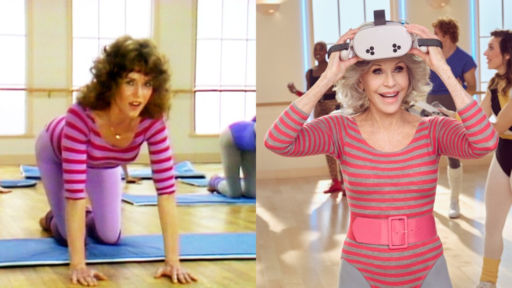 Jane Fonda's Workout Outfits