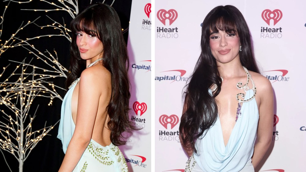 MIAMI, FLORIDA - DECEMBER 21: Camila Cabello wears georgette dress from Georges Hobeika attends iHeartRadio Y100's Jingle Ball 2024 Presented By Capital One at Kaseya Center on December 21, 2024 in Miami, Florida.  (Photo by John Parra/Getty Images for iHeartRadio)