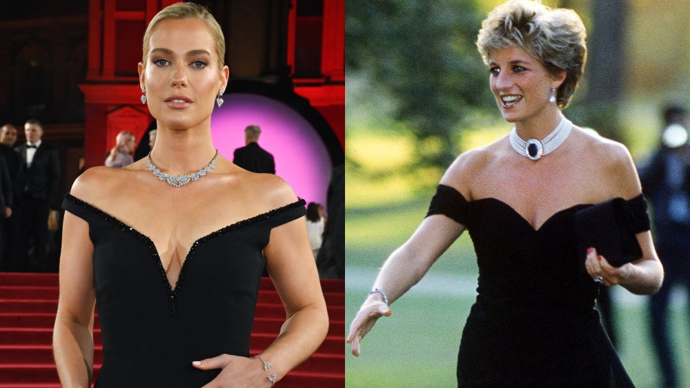 Lady Amelia Spencer, 2024 Fashion Awards, Pamella Roland, Princess Diana, revenge dress, Christina Stambolian