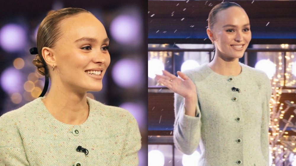 Lily-Rose Depp on “The Kelly Clarkson Show”