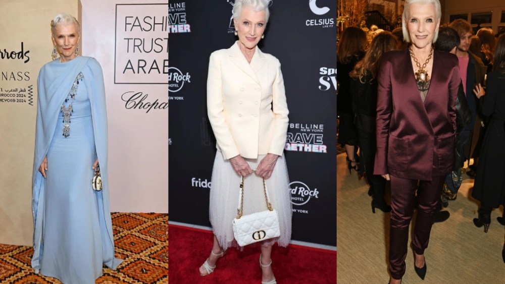 elon musk's mother Maye Musk style through the years, photos