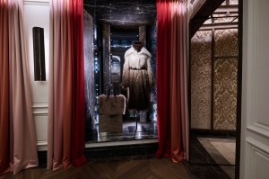 A look inside the new Moncler store in London.