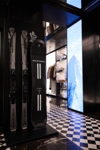 A look inside the new Moncler store in London.
