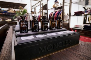 A look inside the new Moncler store in London.