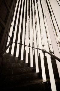 A look inside the new Moncler store in London.