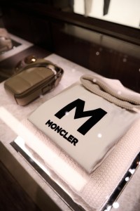 A look inside the new Moncler store in London.