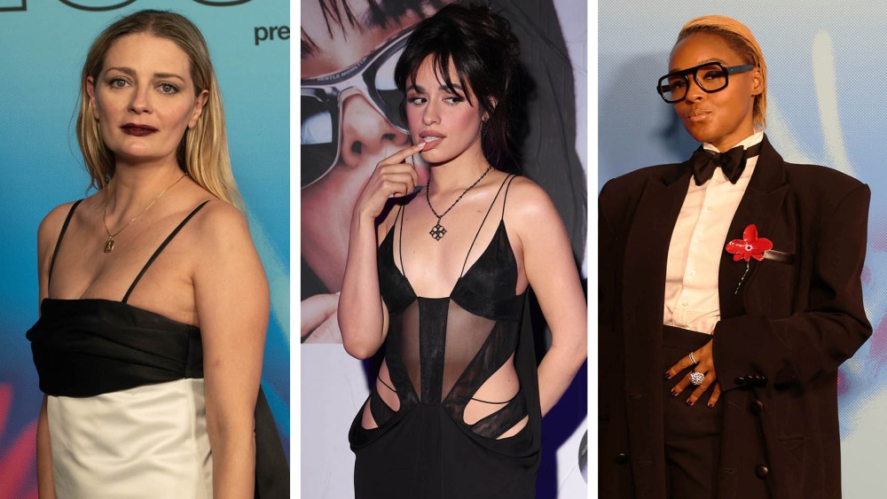 (L-R): Mischa Barton, Camila Cabello and Janelle Monae at Nylon House, presented by e.l.f. Cosmetics, on Dec. 6 at Miami Art Week.