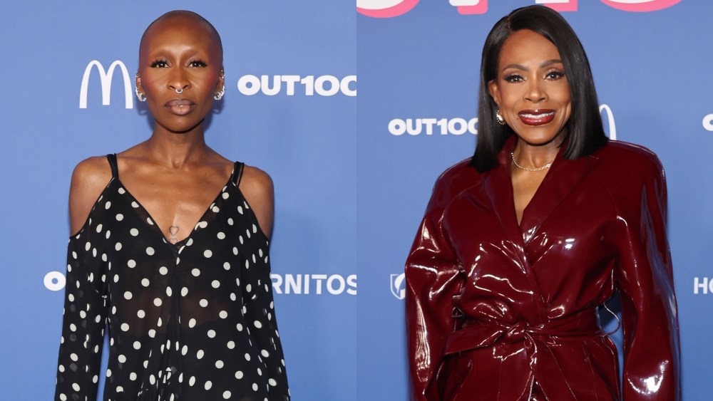 Cynthia Erivo, Moschino, Sheryl Lee Ralph, Rowen Rose, Out100 Celebration, red carpet