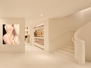 A look inside the new Skims store on 5th Avenue.