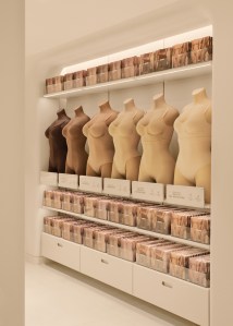 A look inside the new Skims store on 5th Avenue.