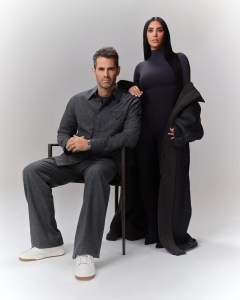 Kim Kardashian and Skims CEO Jens Grede