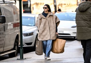 Street style in New York, Winter 2024.
