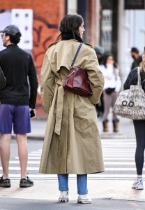 Street style in New York, Winter 2024.