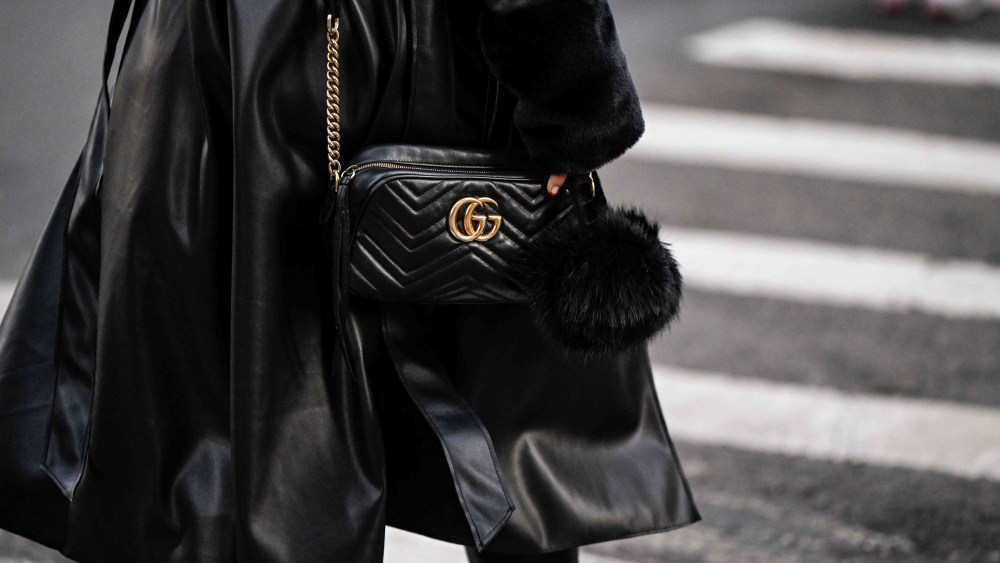 Street style in New York, Winter 2024.