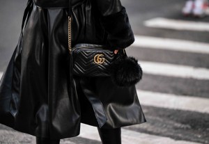 Street style in New York, Winter 2024.