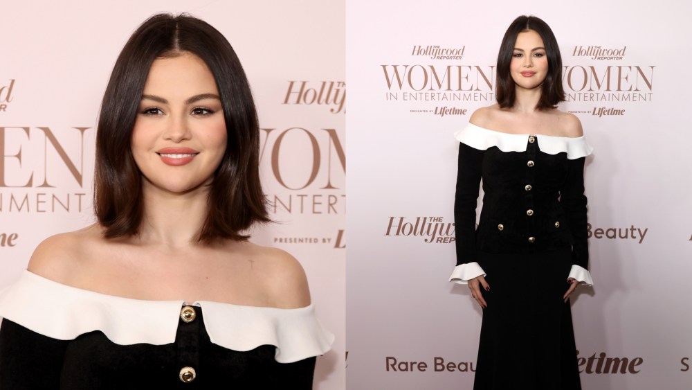 Selena Gomez at The Hollywood Reporter's Annual Women In Entertainment Gala presented by Lifetime at The Beverly Hills Hotel on Dec. 04 in Beverly Hills, Calif.