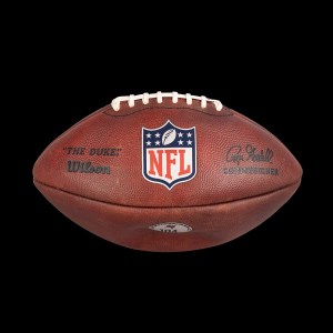 Tom Brady NFL All-Time Passing Yards Record Breaking Game Used Football