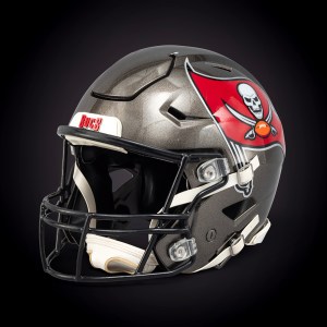 Tom Brady 2021-2022 Tampa Bay Buccaneers Game Worn Helmet | 5 Games